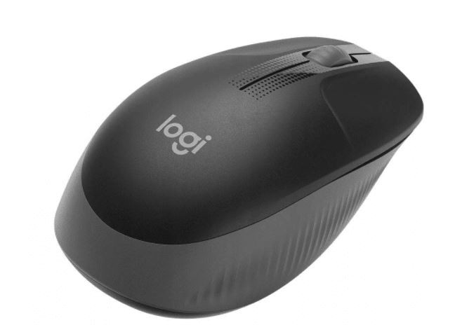 Logitech M190 brezžična miš, Charcoal (siva) 4