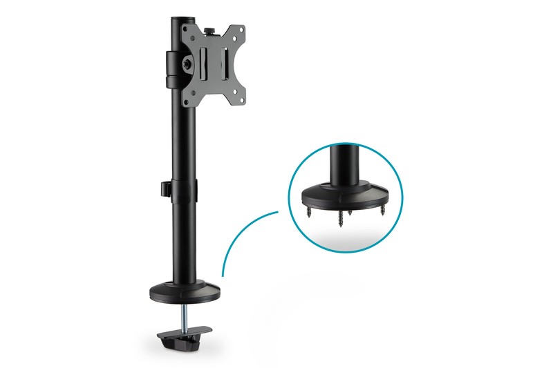 Digitus nosilec za monitor, črn, 1x LCD do 32" (8kg) 8