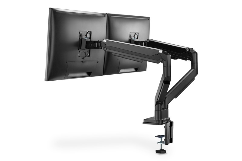 Dvojno namizno držalo za monitorja 32", 2x 9 kg, črno 4