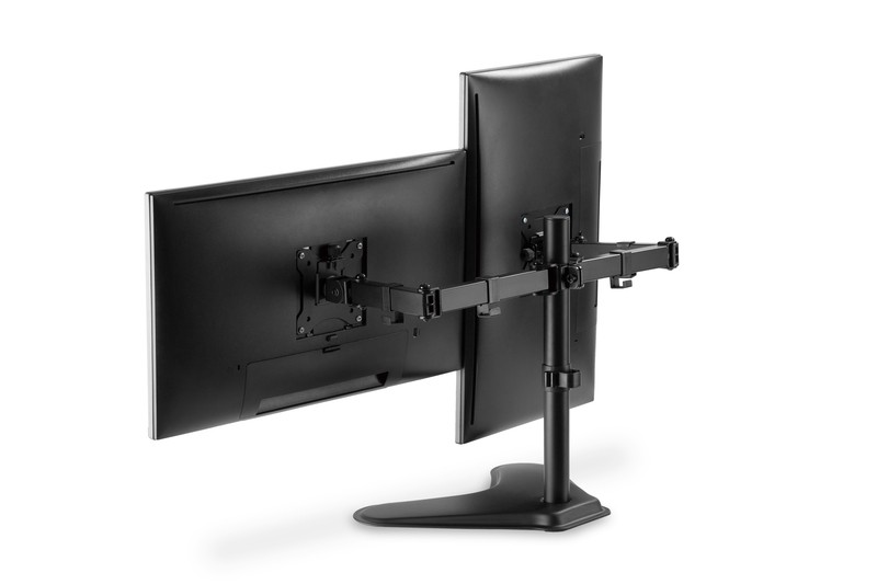 Namizni stojalo za 2 monitorja (do 32" / 8kg), črno 4