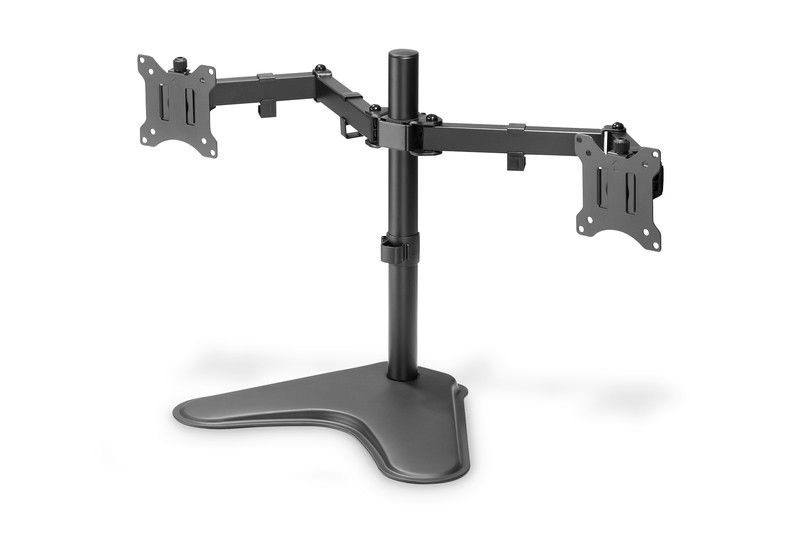 Namizni stojalo za 2 monitorja (do 32" / 8kg), črno 5