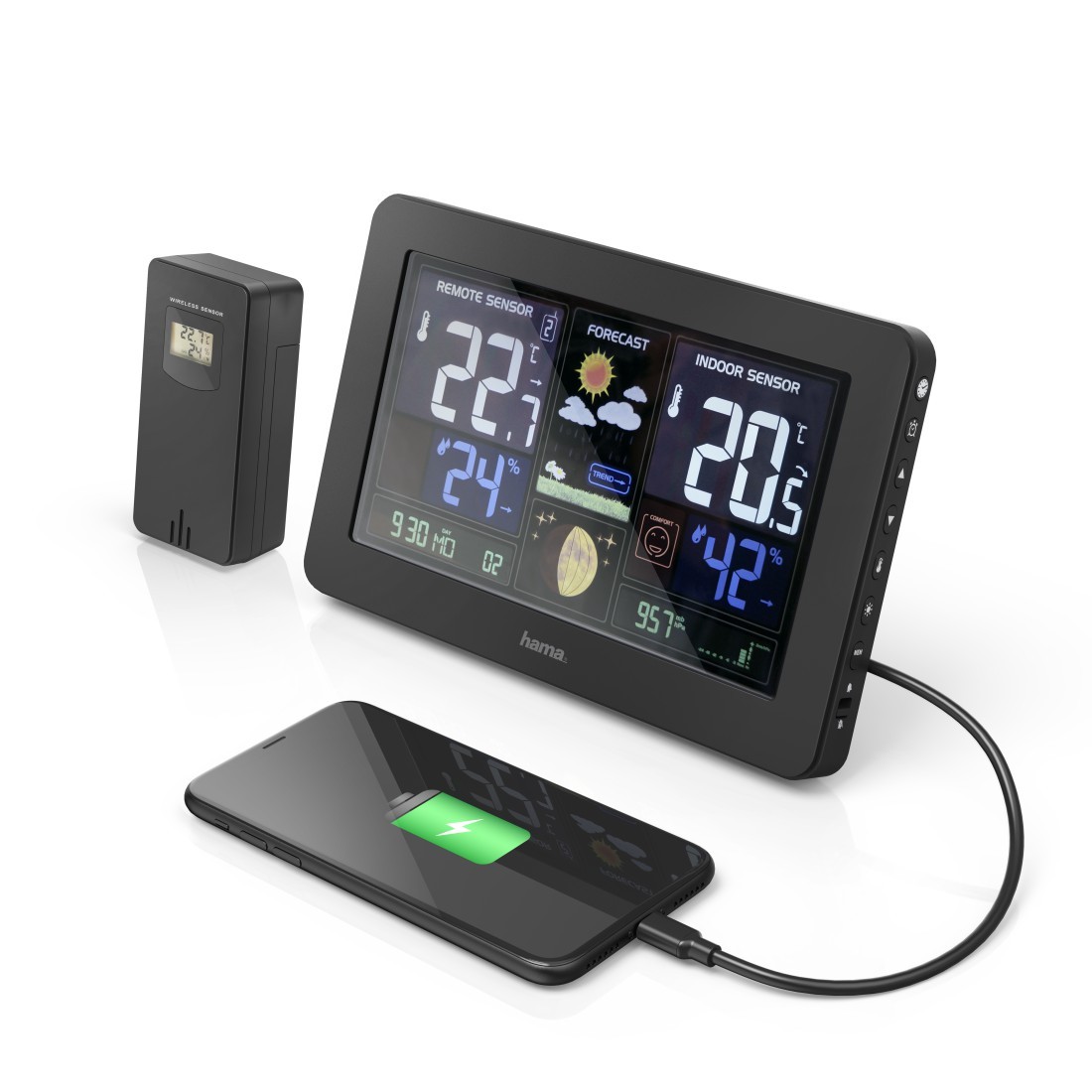 Meteorološka postaja Premium z USB 5
