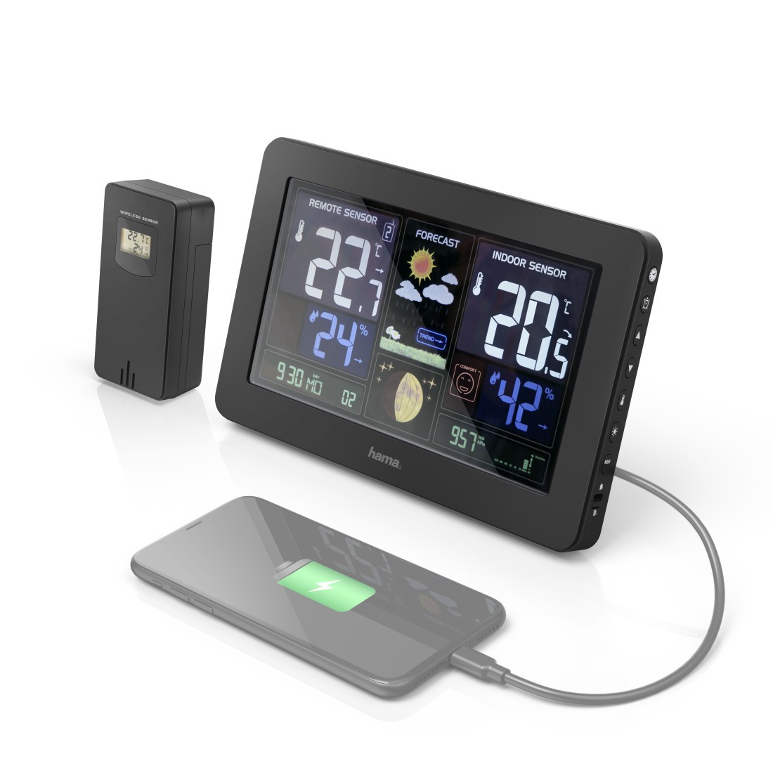 Meteorološka postaja Premium z USB 6