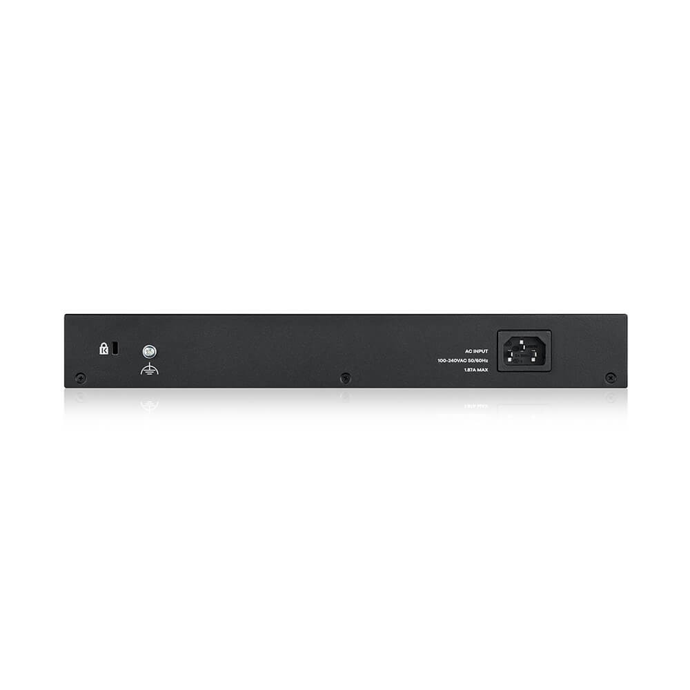 Upravljalnik (switch) 24-portni GbE L2, 12xPoE, Rack 4