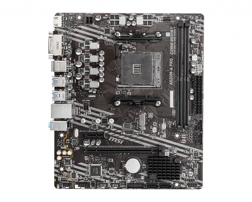 MSI A520M-A PRO matična plošča AM4 2