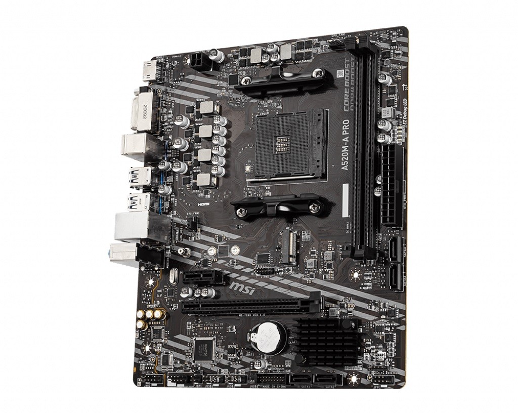 MSI A520M-A PRO matična plošča AM4 3