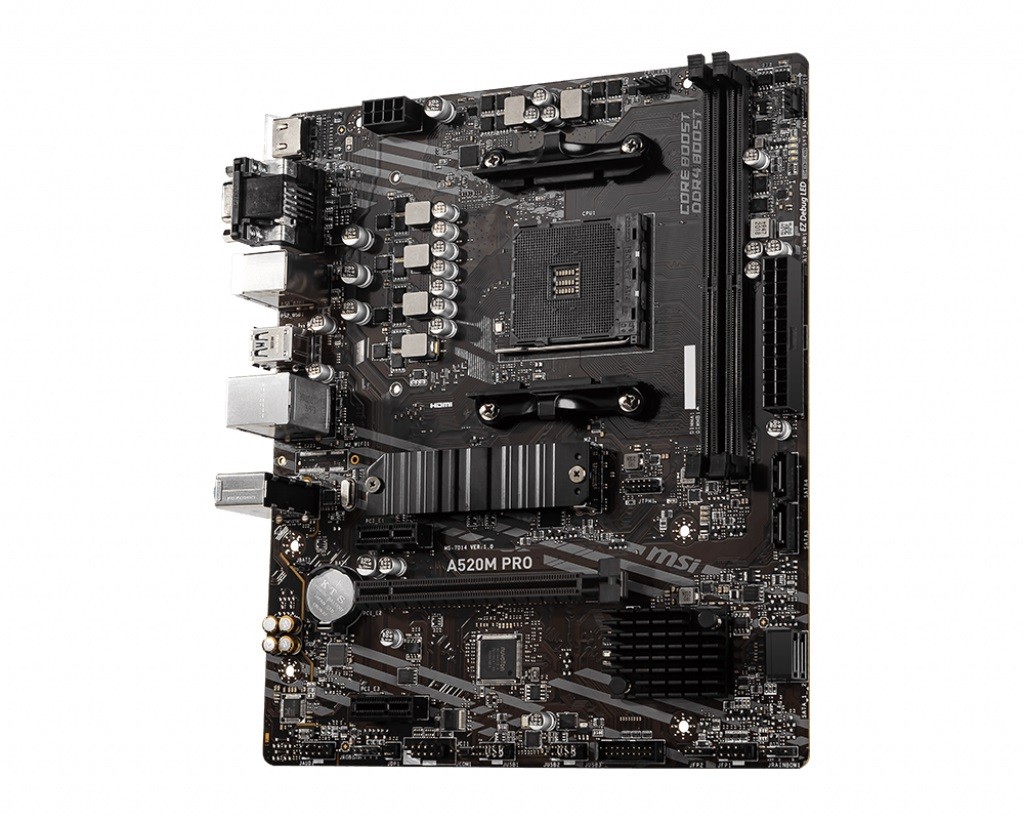 MSI A520M PRO matična plošča AM4 3