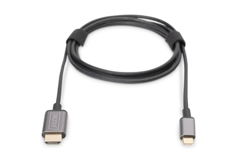Adapter HDMI na USB-C 3.1, 4K 30Hz, 1.8m, črn