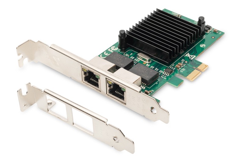 Mrežna kartica PCI-E 2x RJ45 Gigabit