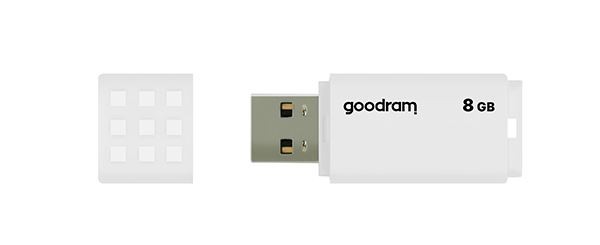 GOODRAM UME2 USB 2.0 pendrive, 8GB, bela 2