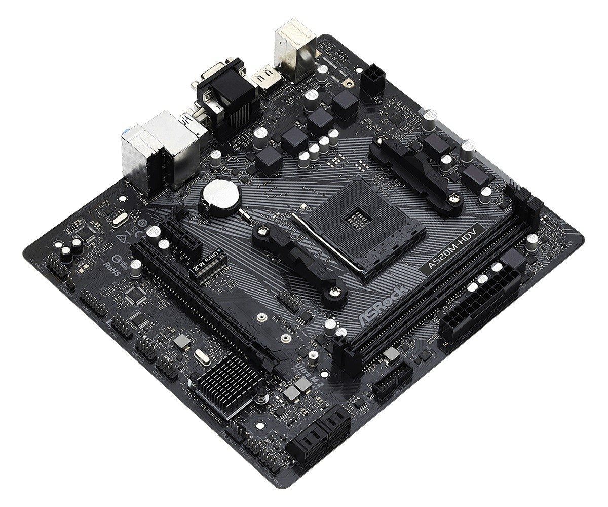 Matična plošča A520M-HDV, AM4, DDR4, M.2 3