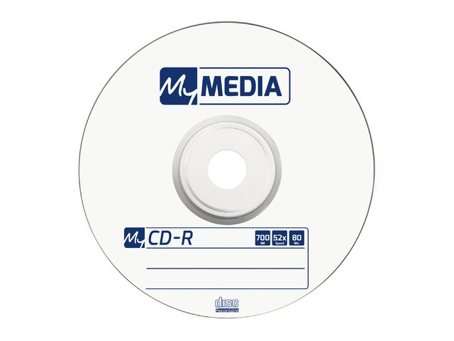 CD-R medij My Media, 700 MB, pakiranje 10 kosov