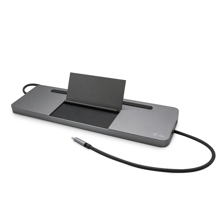USB-C Docking Station, Ergonomska, 4K, 3x DisplayPort, 85W Power Delivery