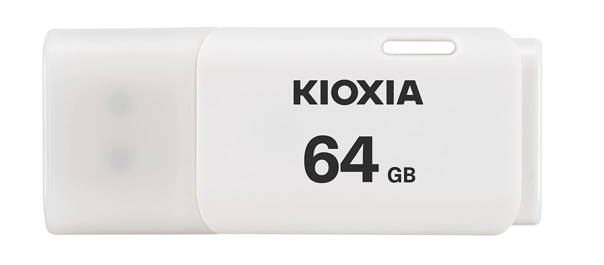 Kioxia Hayabusa U202 - USB ključek 64GB, bela