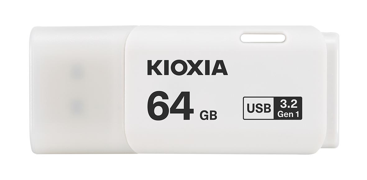 Kioxia Hayabusa U301 64GB USB 3.2 gen.1 Pendrive bela
