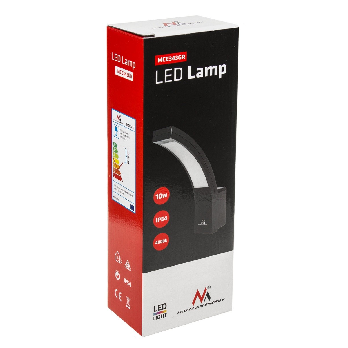 Zunanja LED svetilka MCE343 GR, 10W 2