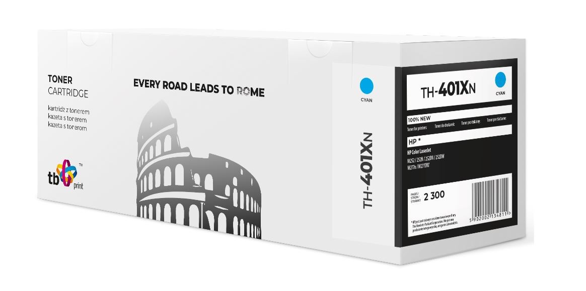 Nadomestni toner za HP CLJ M252/M277, cian