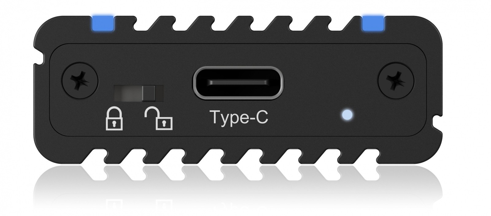 Ohišje za M.2 NVMe SSD z RGB osvetlitvijo 4