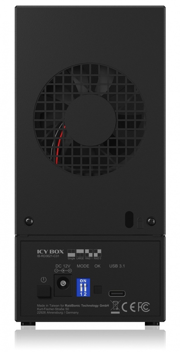RAID ohišje za 2x 2,5" ali 3,5" HDD/SSD 5