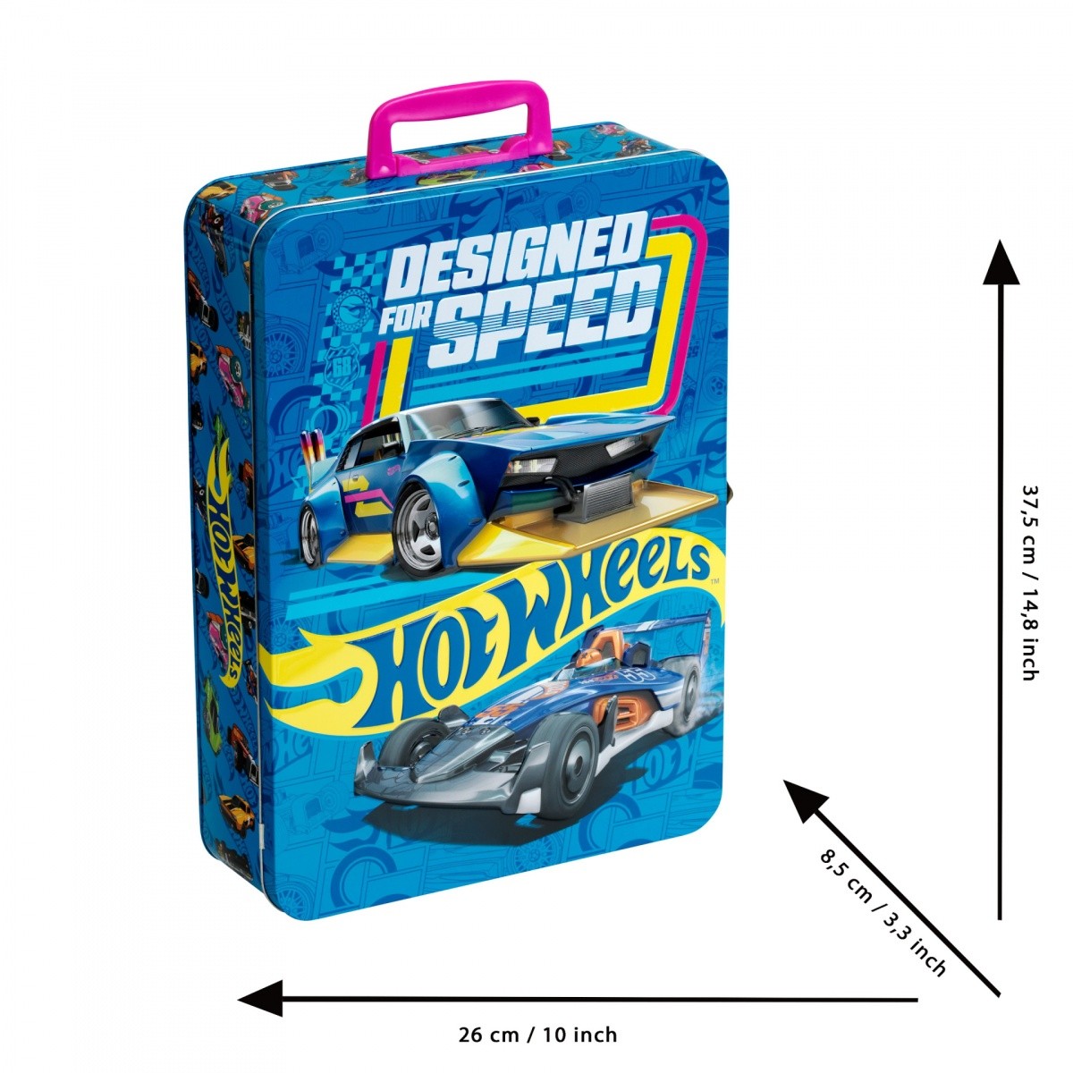 Škatla za shranjevanje 50 avtomobilčkov Hot Wheels 6