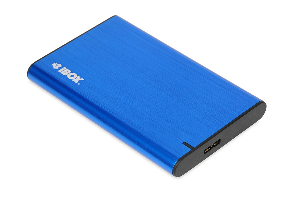 Ohišje za trdi disk IBOX HD-05 2.5" USB 3.1, modro