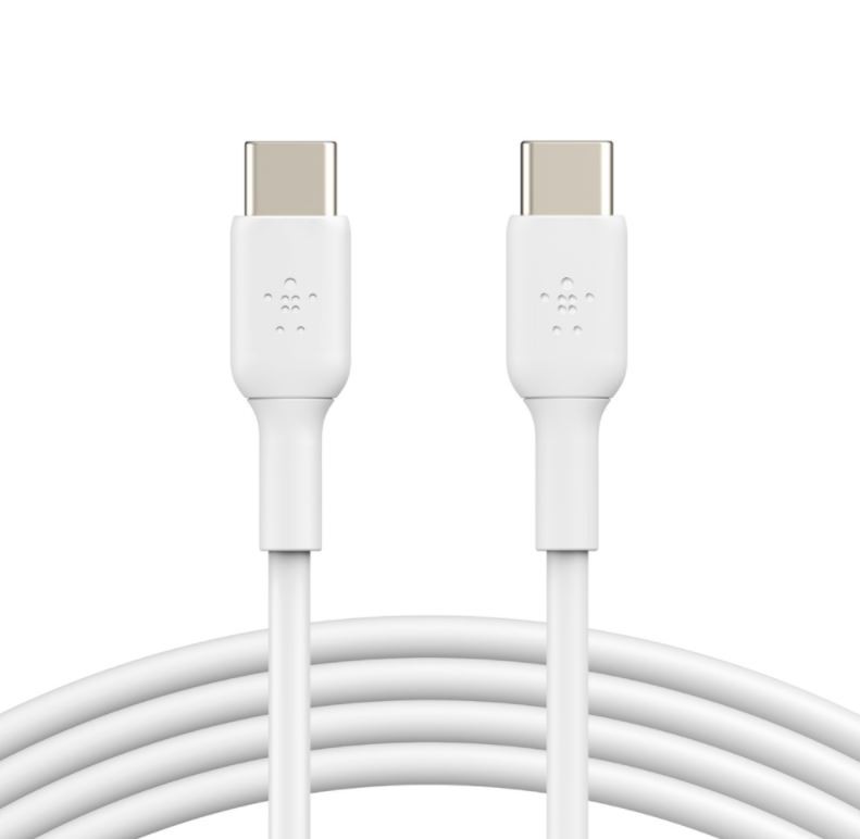 Belkin Boost Charge PVC USB-C / USB-C kabel, 1m, bel