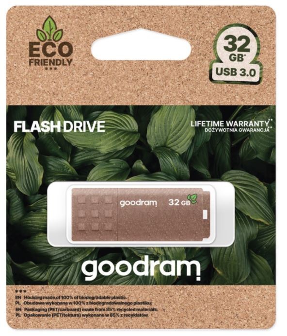 GOODRAM UME3 Eco Friendly USB 3.0 pendrive, 32GB