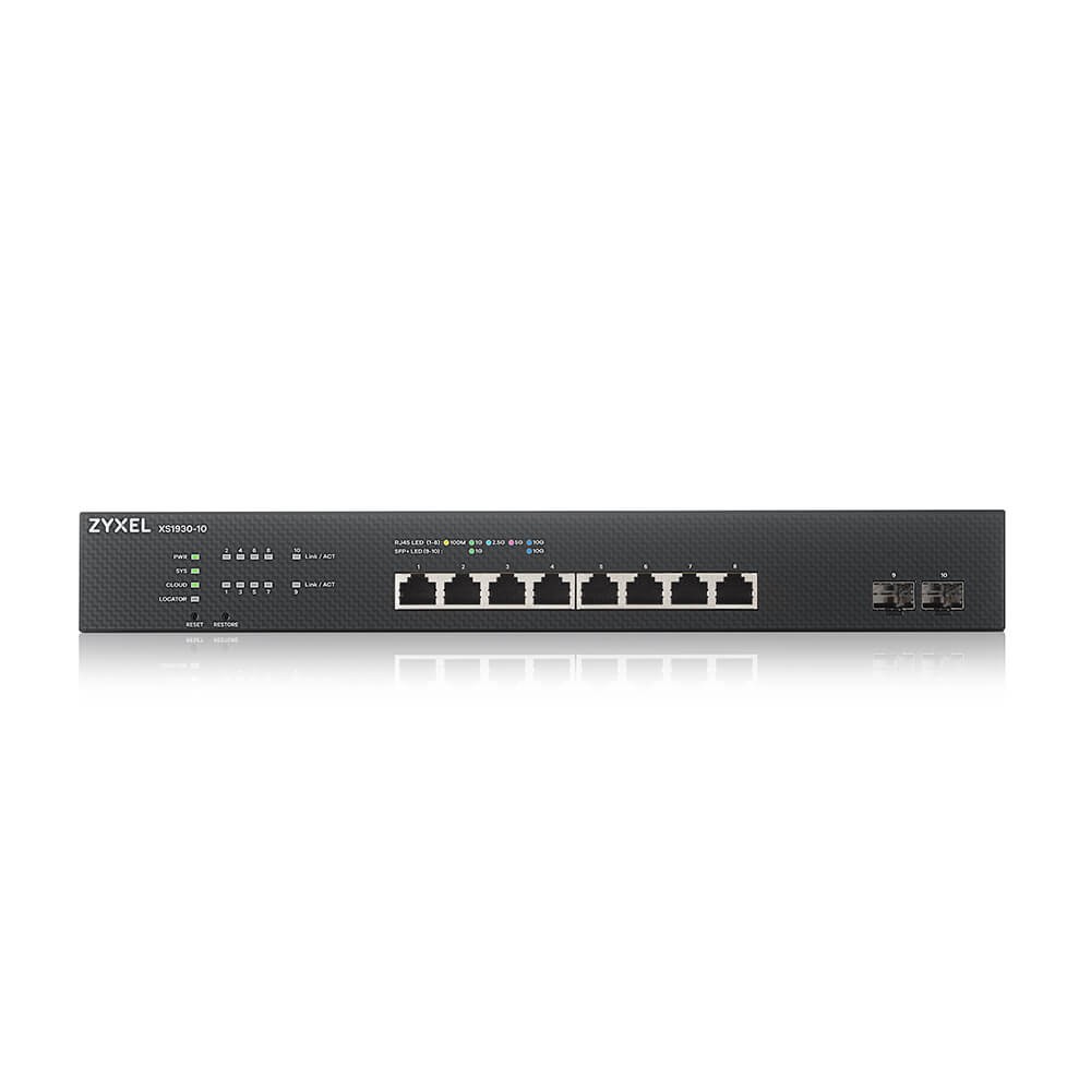 Zyxel XS1930-10 Multi Gigabit Smart Managed Switch (8 portov + 2 SFP+) 3