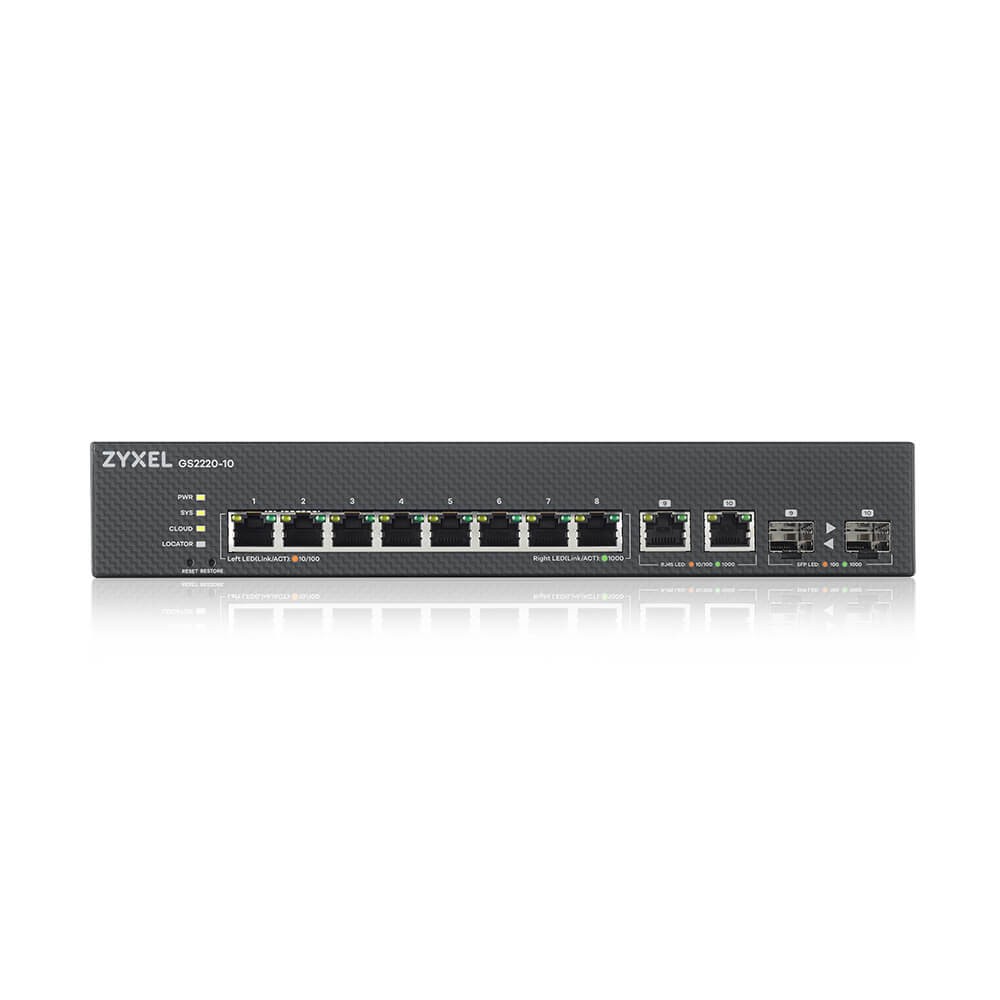 Upravljano stikalo GS2220, 8xGbE + 1GbE Uplink 3
