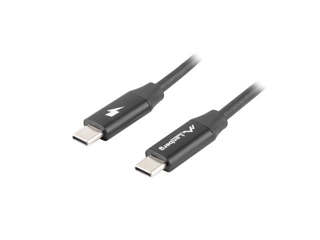 Lanberg Kabel USB-C (M/M) 2.0, 1m, CA-CMCM-40CU-0010-BK