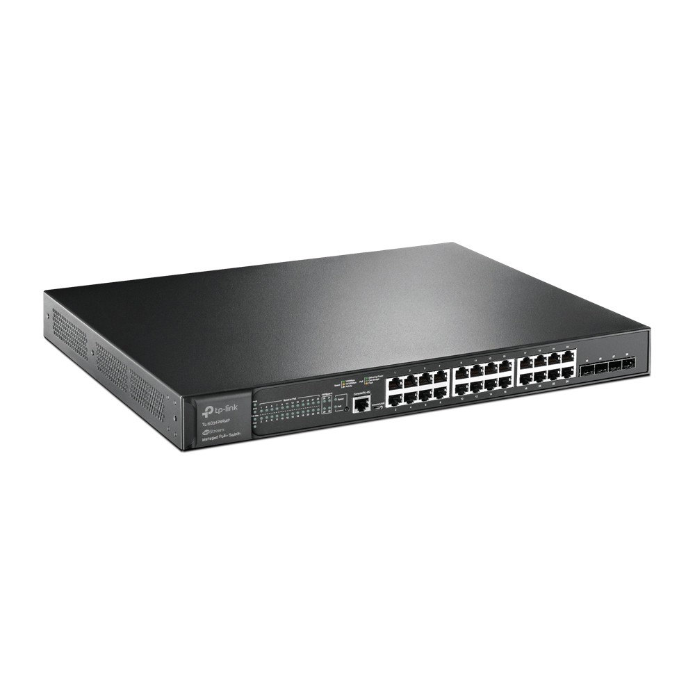 TP-LINK SG3428MP Switch, 24x GE PoE+, 4x SFP+