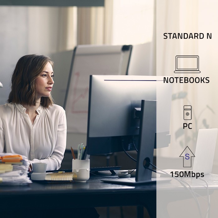 Brezžični mini Wi-Fi adapter + BT 4.0 (USB, standard N) 3