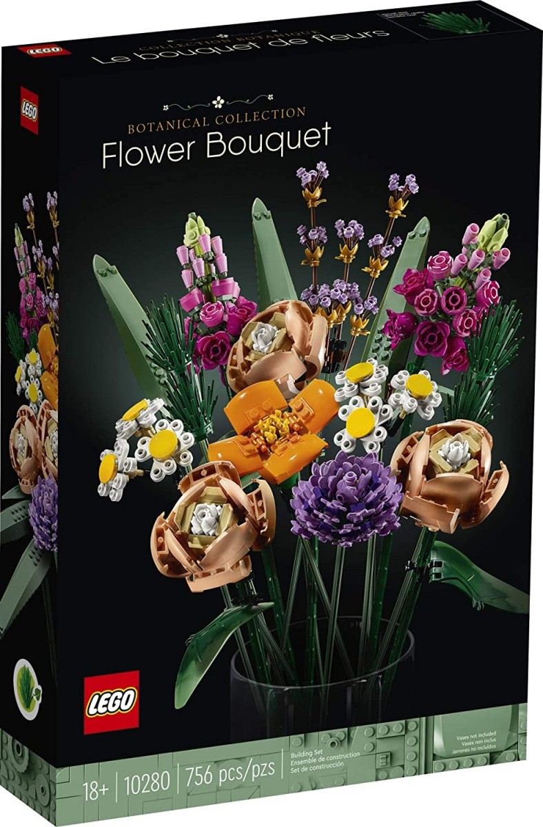 LEGO Botanicals 10280: Komplet Rožnati šopek
