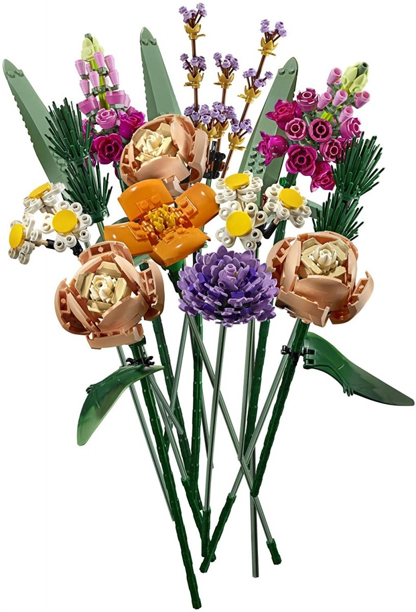 LEGO Botanicals 10280: Komplet Rožnati šopek 2