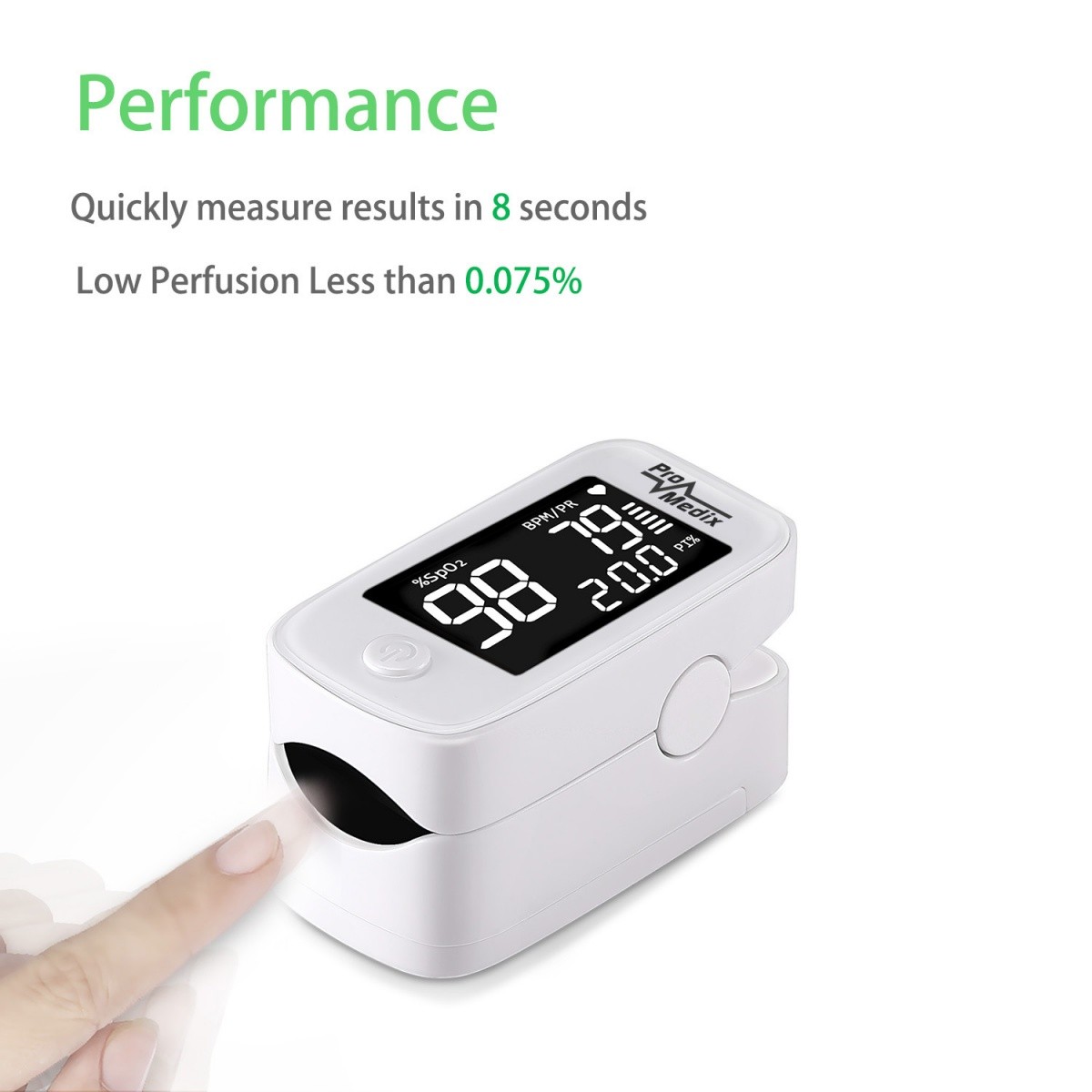 Medicinski pulzni oksimeter PR-870 5