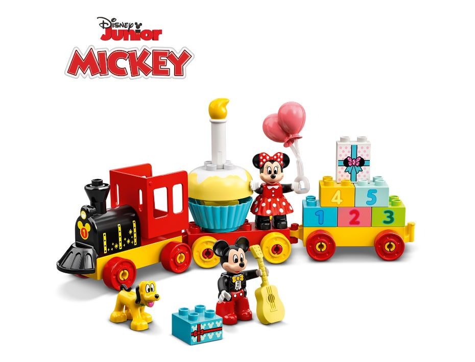 LEGO DUPLO Disney 10941: Komplet Umetniški vlak Miki Miške 2