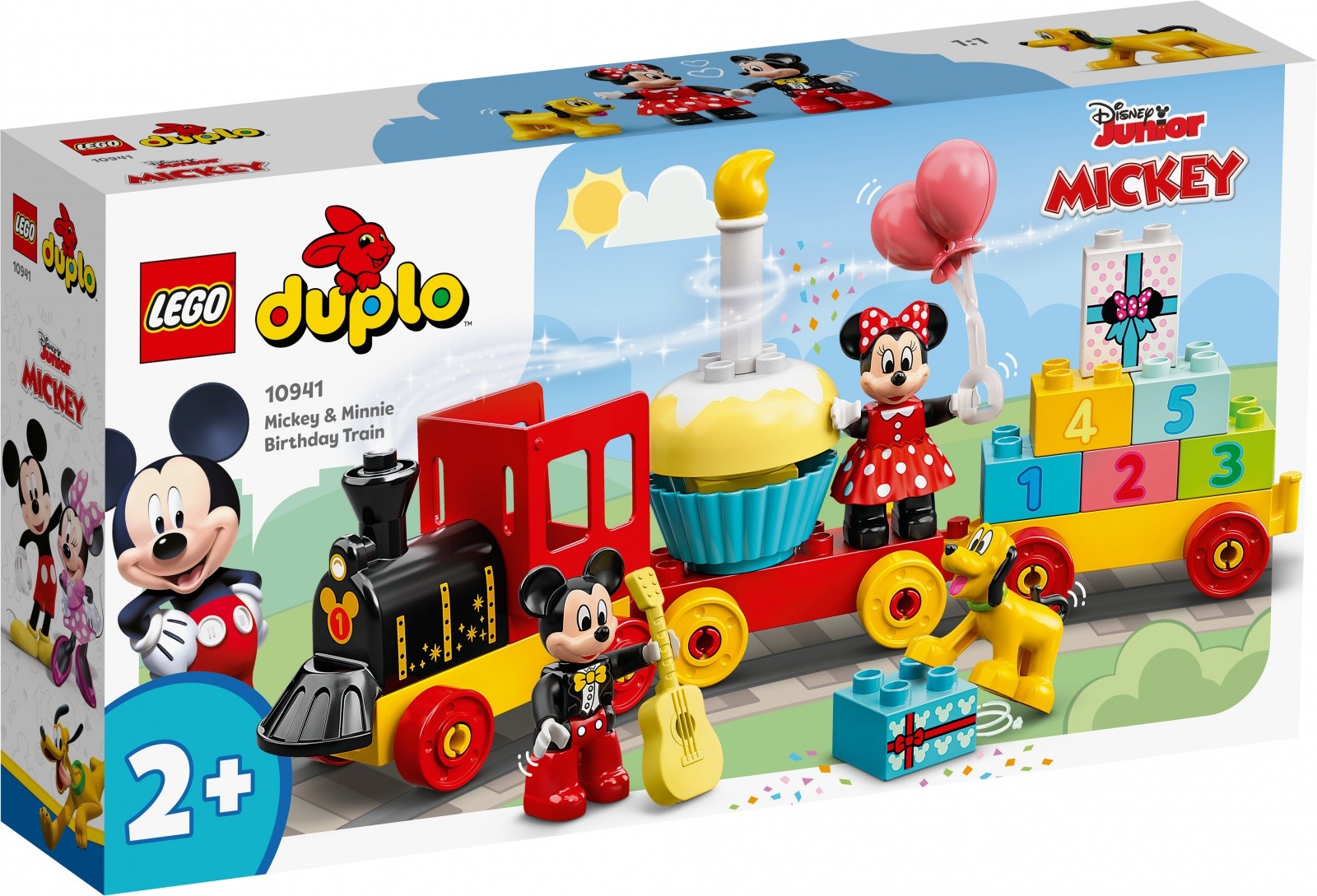 LEGO DUPLO Disney 10941: Komplet Umetniški vlak Miki Miške