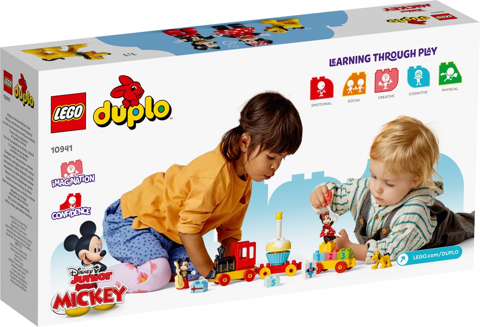 LEGO DUPLO Disney 10941: Komplet Umetniški vlak Miki Miške 8