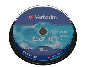 CD-R 700MB, 52x, 10 kosov, CB DL Ex Prot