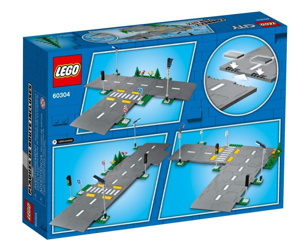 LEGO City 60304: Komplet Podloge za ceste 3