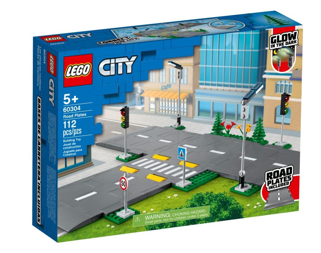 LEGO City 60304: Komplet Podloge za ceste