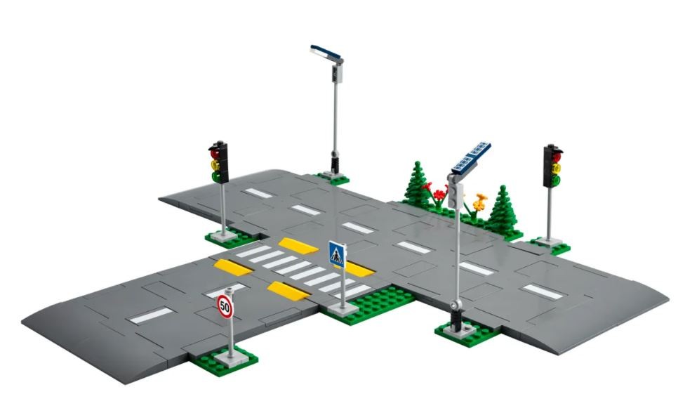 LEGO City 60304: Komplet Podloge za ceste 4