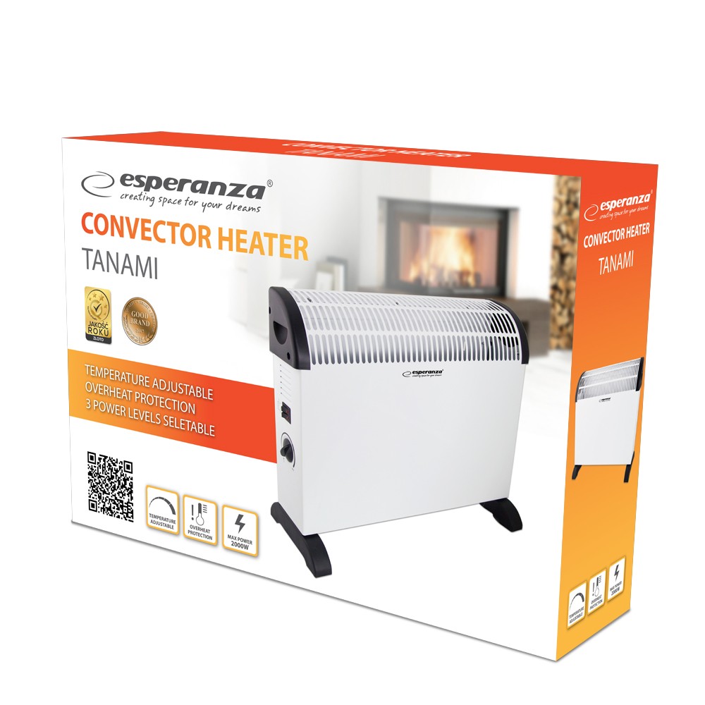 Konvektorski grelnik 750W/1250W/2000W \tanami 2