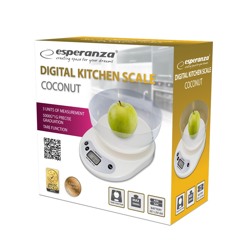 Kuhinjska tehtnica z merilno posodo Coconut 2