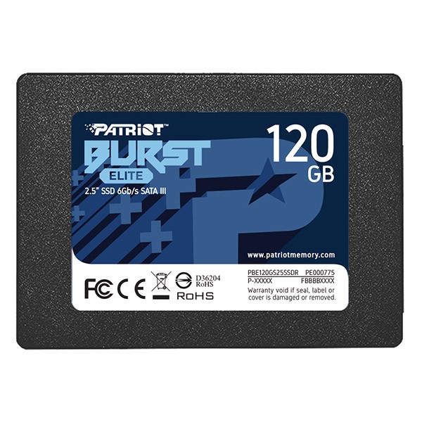 Patriot Burst Elite 120 GB SSD disk, SATA III 2.5"