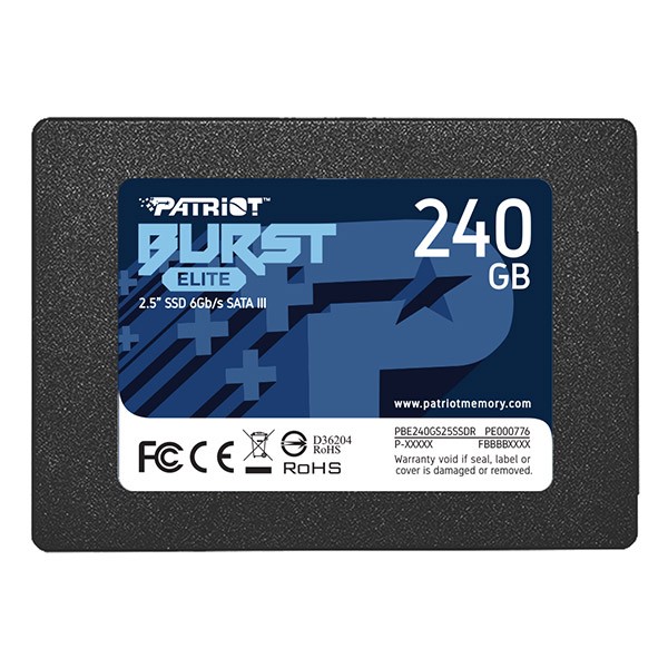 Patriot Burst Elite 240 GB SSD disk, SATA III 2.5" 2