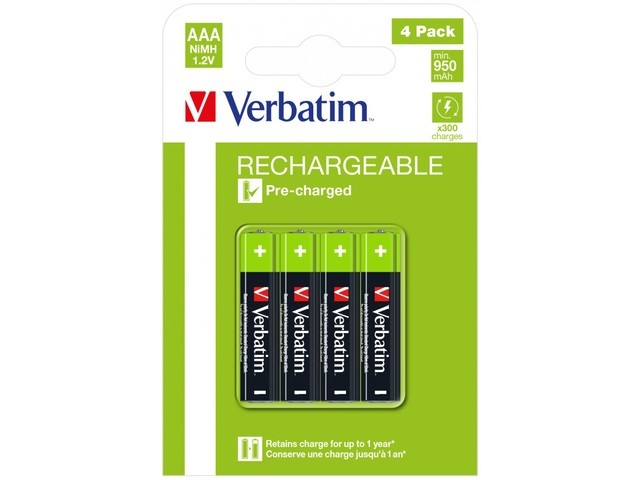 Polnilna baterija AAA 950mAh (4 kosov) 4
