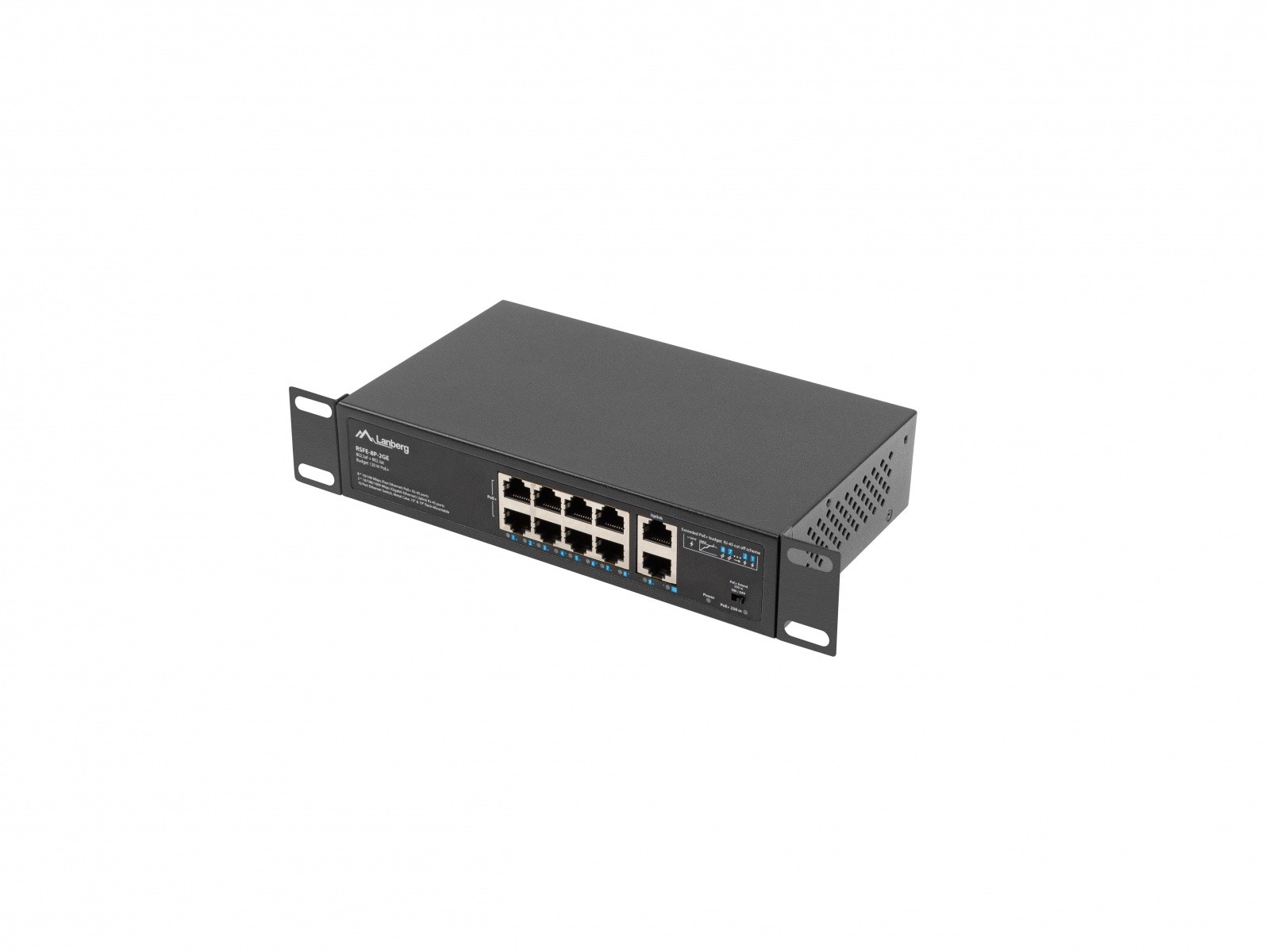 Switch 8x100MB PoE+/2x 1GB RSFE-8P-2GE-120 4