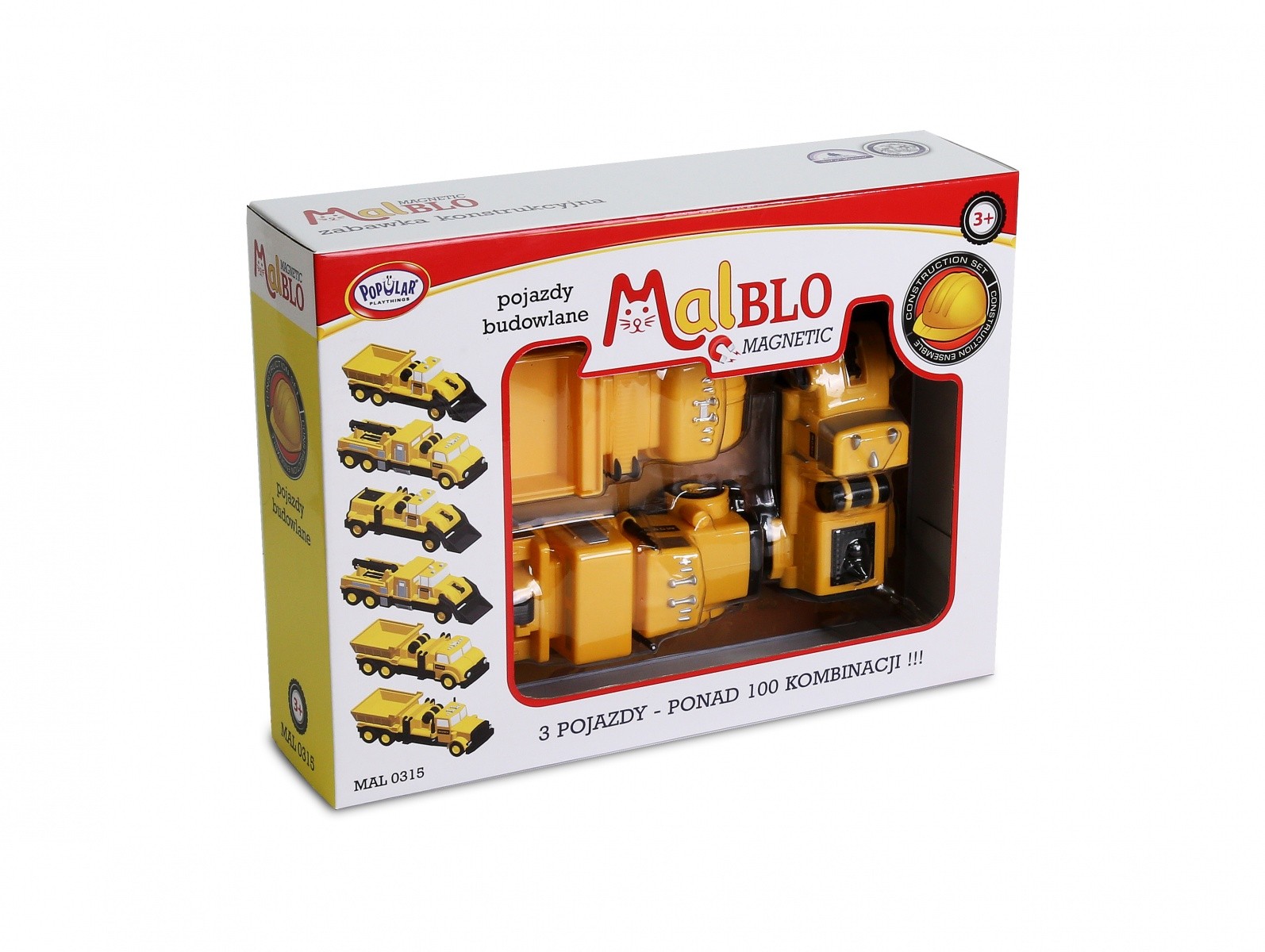 MALIK MalBlo magnetne gradbene kocke 2