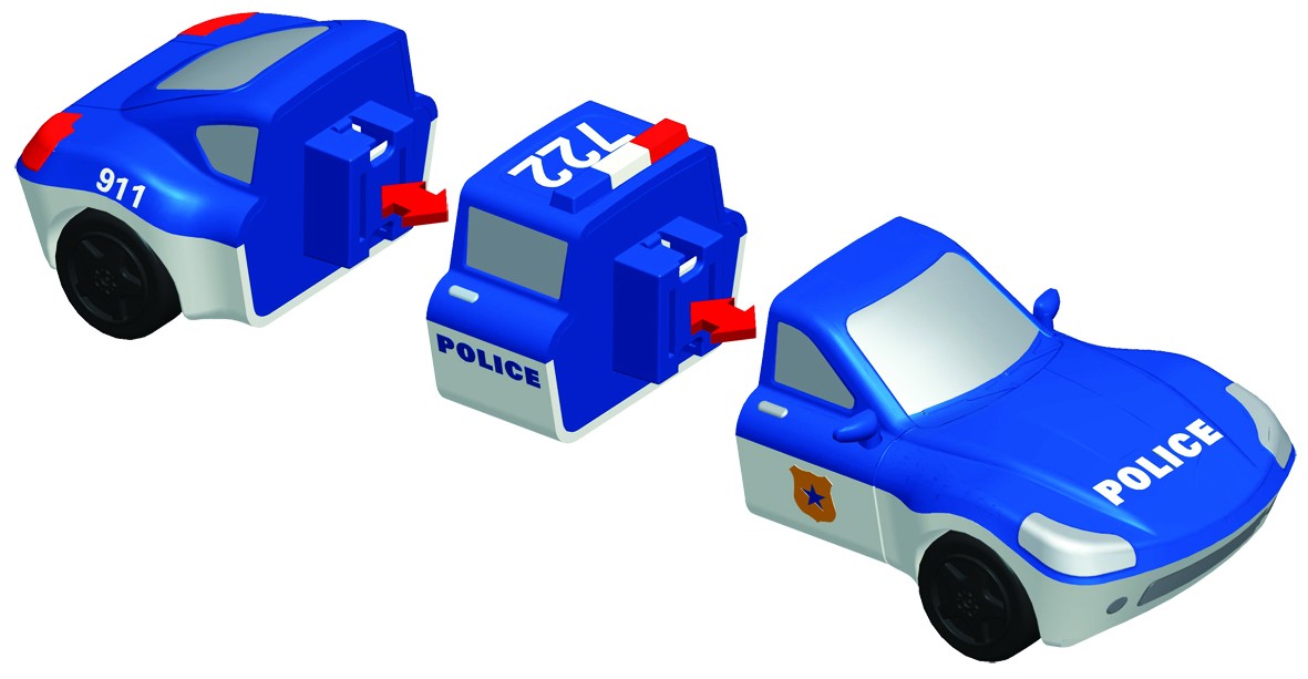 MALIK MalBlo magnetna policijska vozila 5